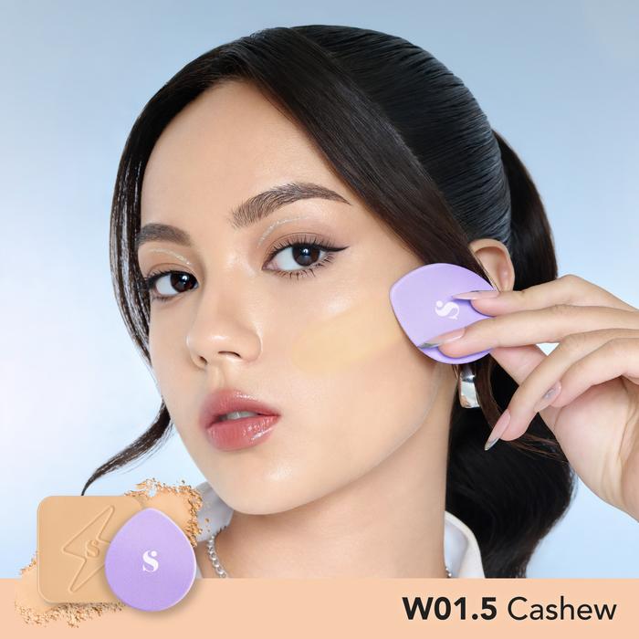 Somethinc Refil Powder Foundation Copy Paste W01.5 Cashew