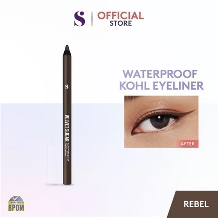 Somethinc Velvet Sugar Kohl Waterproof Gel Eyeliner Rebel