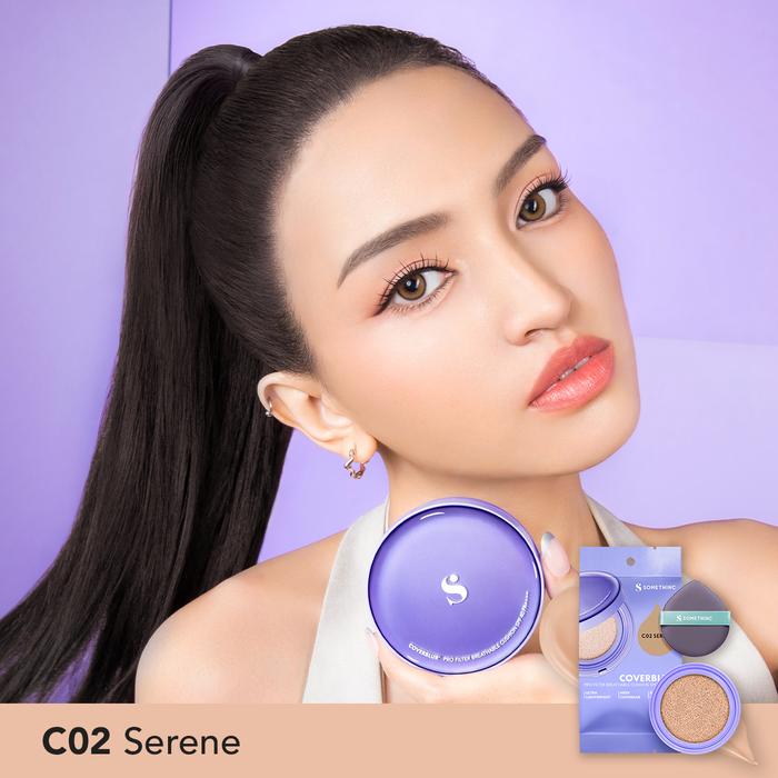 REFILL Somethinc Coverblur Pro Filter Breathable Cushion SPF 40PA++++ C02 SERENE