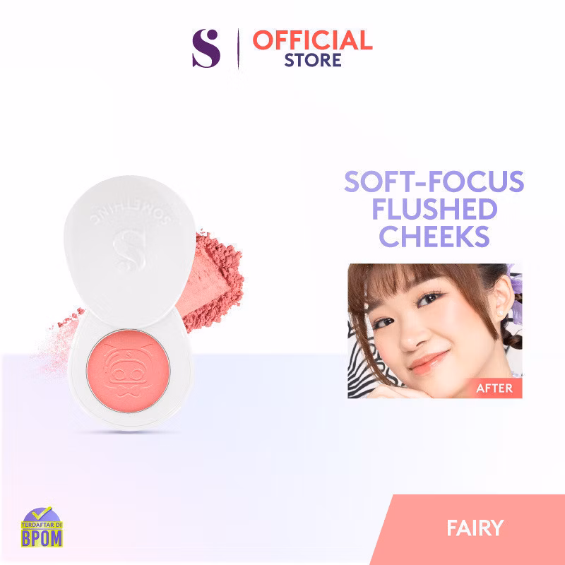 Somethinc Madamoiselle powder blush Fairy