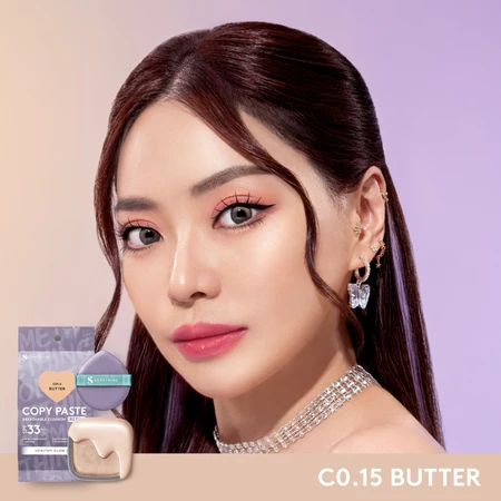 Refill Somethinc Copy Paste Breathable Mesh Cushion SPF 33PA+++ C01.5 Butter