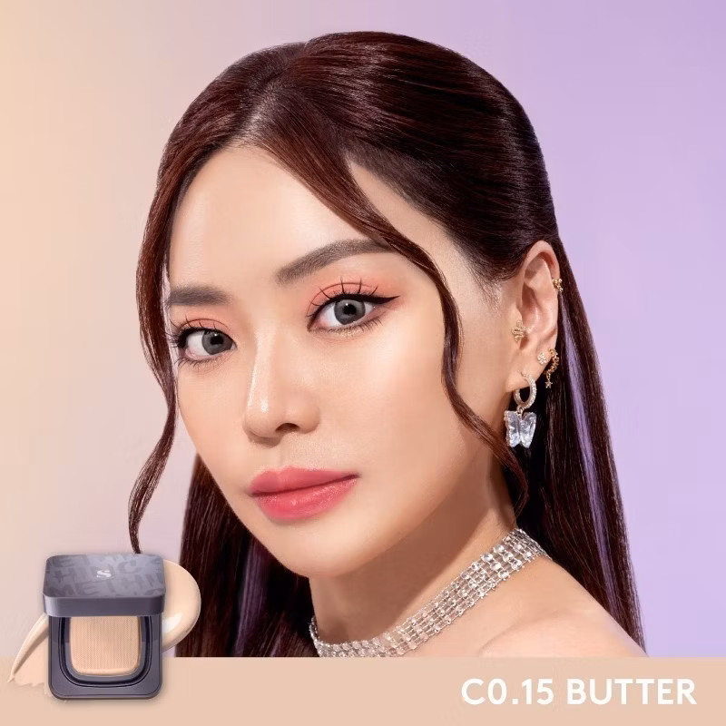 Somethinc Copy Paste Breathable Mesh Cushion SPF 33PA+++ C01.5 Butter