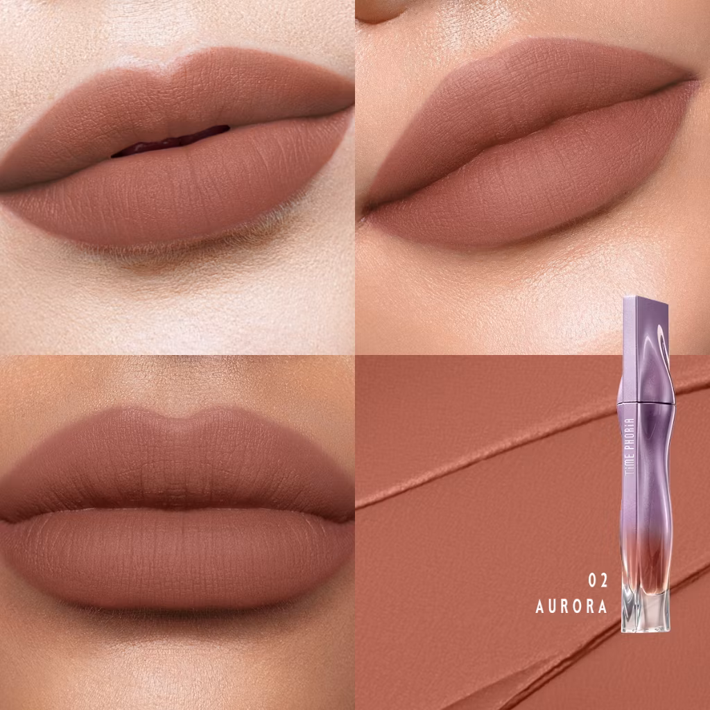 Time Phoria Nebula Velvet Lip Cream Aurora 02