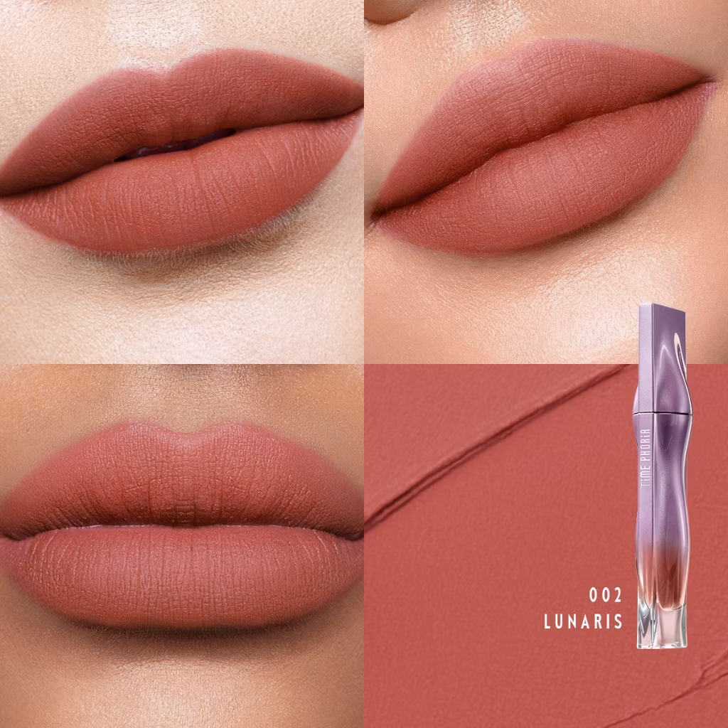 Time Phoria Nebula Velvet Lip Cream 002 Lunaris
