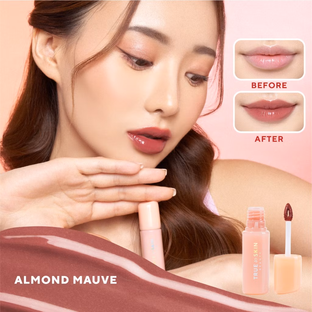 True To Skin Juicy Glass Tint Almond Mauve