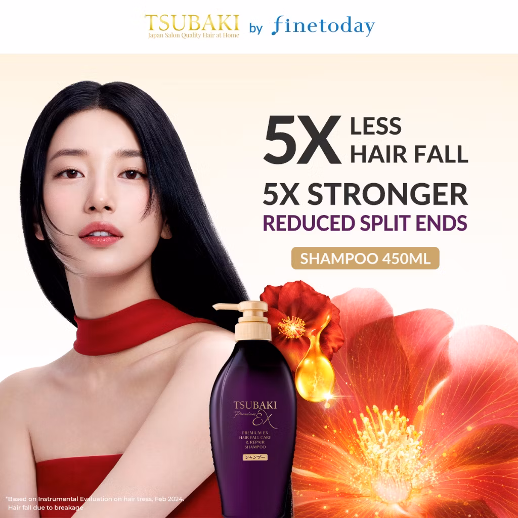 Tsubaki Premium Ex Hair Fall Care & Repair ShampoTreatment 450ml