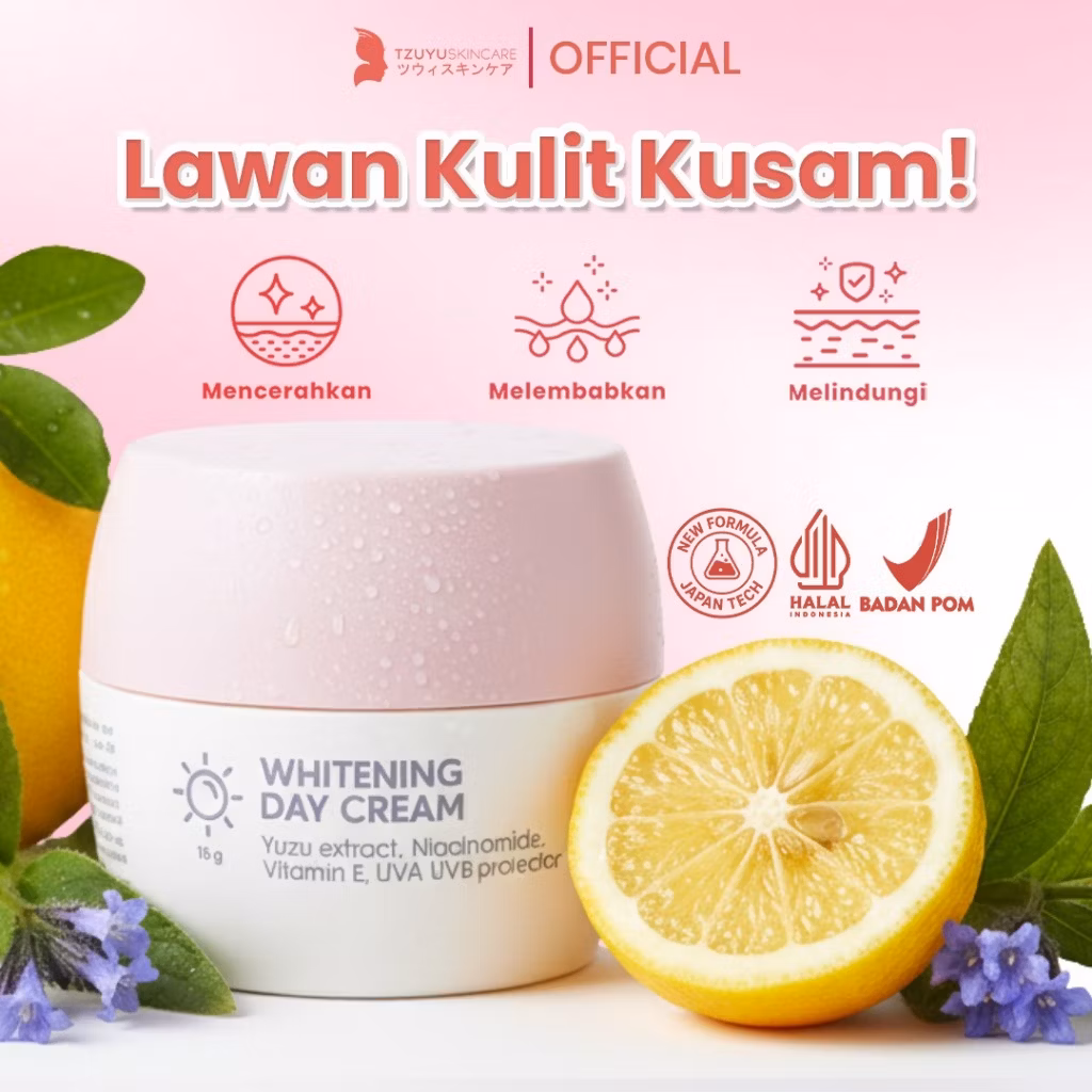Tzuyu Whitening Day Cream 15gr