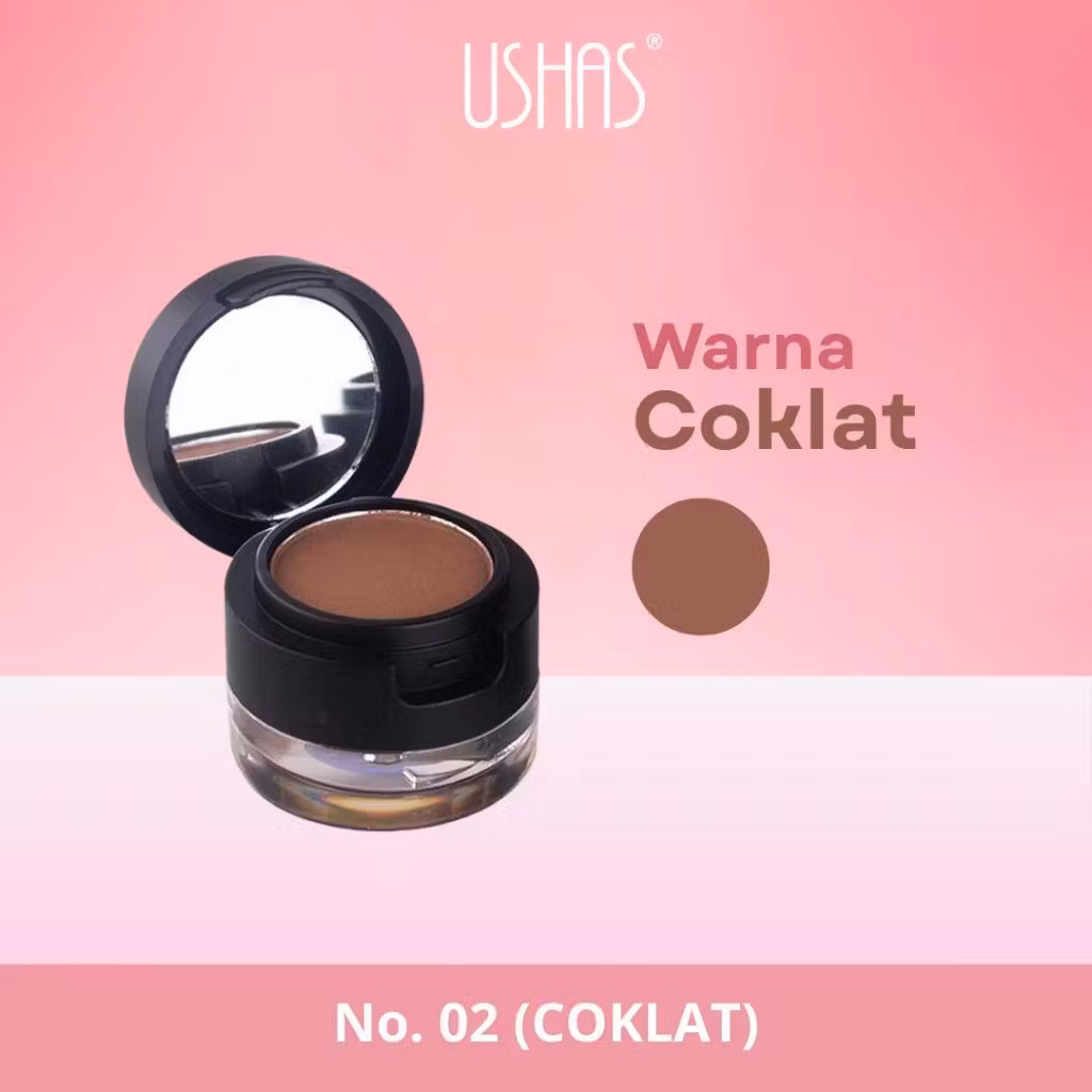 Ushas Eyebrow Gel 2in1 No1. Brown