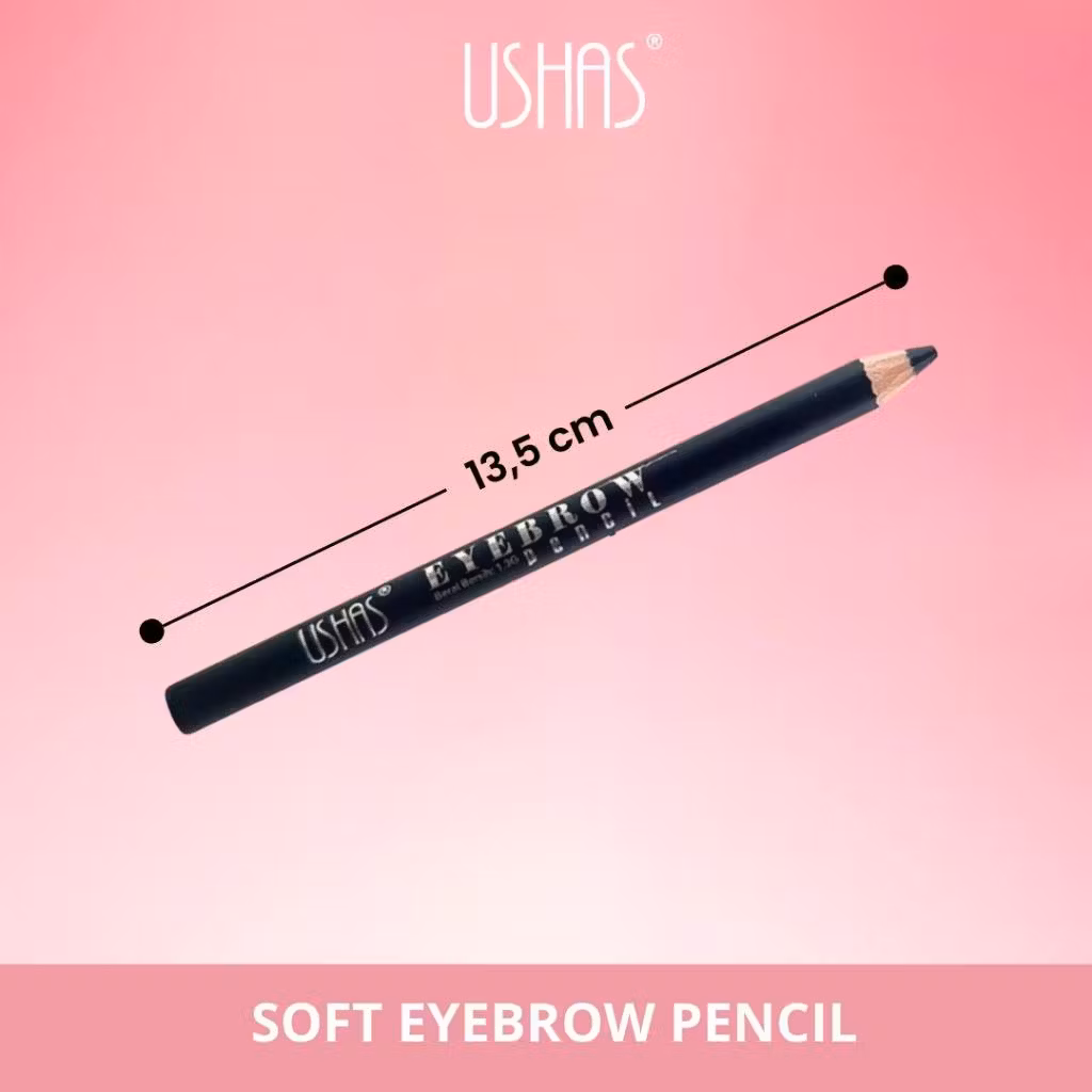 Ushas Eyebrow Pencil Black 1.3gr