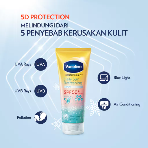 Vaseline Healthy Refresing Serum SPF50 PA++++ 170ML