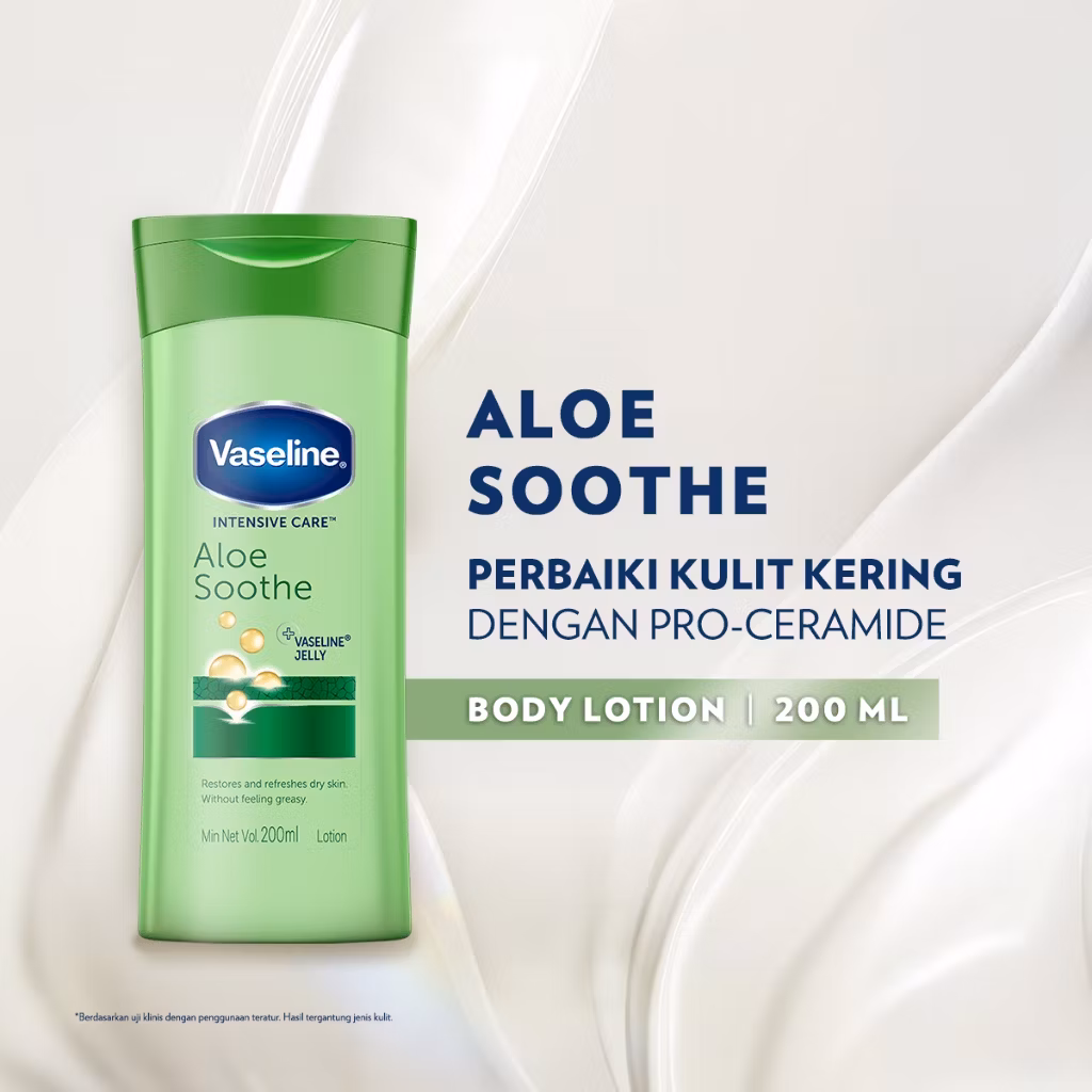 Vaseline Aloe Soothe Lotion 200ml