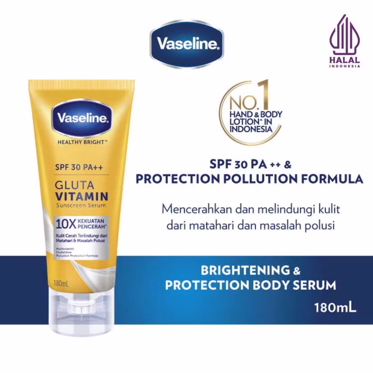 Vaseline Hb Spf30 Ppf Vit Srm 8x3x180ml
