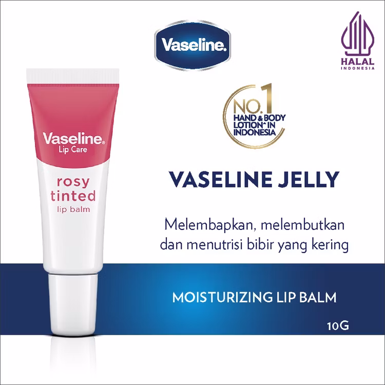 Vaseline Lip Care Rosy Tinted 2x6x10g