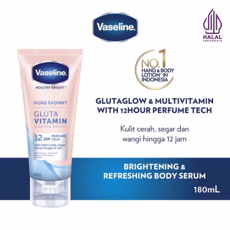 Vaseline Hb Allday Rad Vit Srm 2x6x180ml