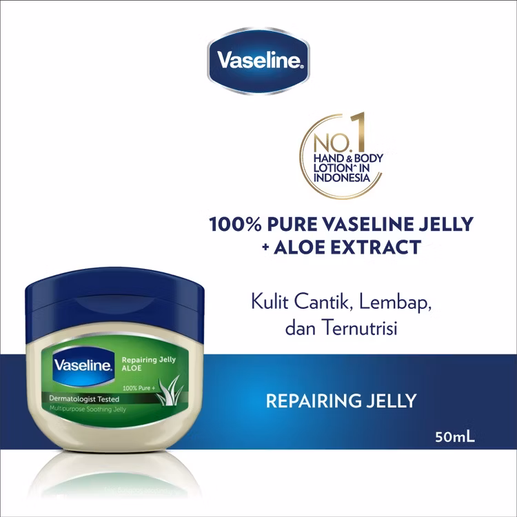 Vaseline Repairing Jelly Aloe 12x50ml