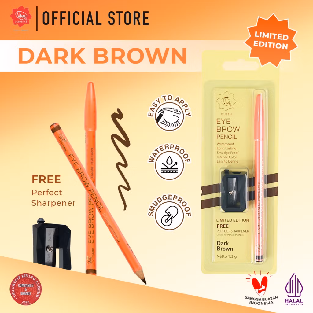 Eye Brow Pencil Dark Brown (Limited Edition)
