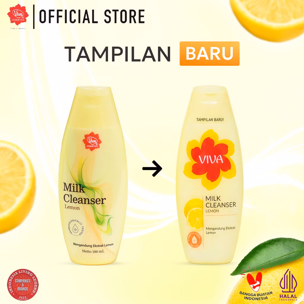 Viva Lemon Milk Cleanser New Zt 100ml