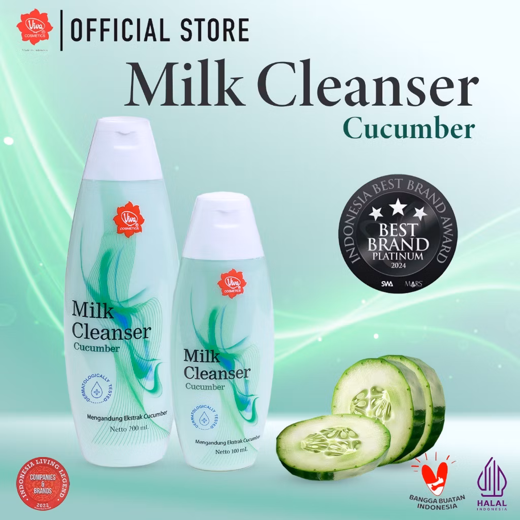 Viva Milk Cleanser Cucumber New Zt 100ml