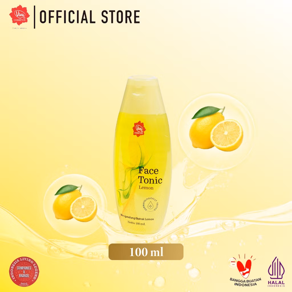 Viva Lemon Face Tonic New Zt 100ml