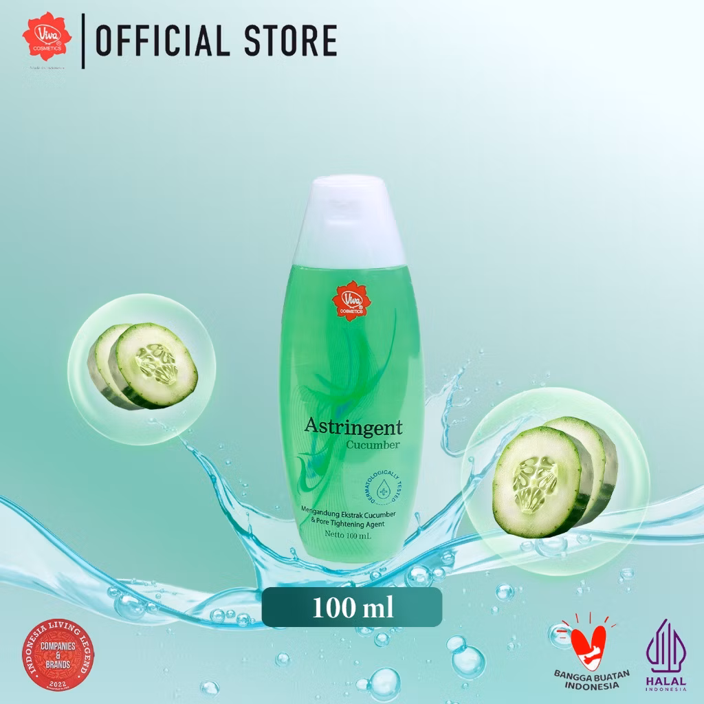 Viva Face Tonic Cucumber New Zt 100ml