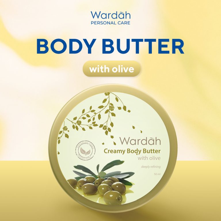 Wardah Creamy Body Butter with olive 50 ml