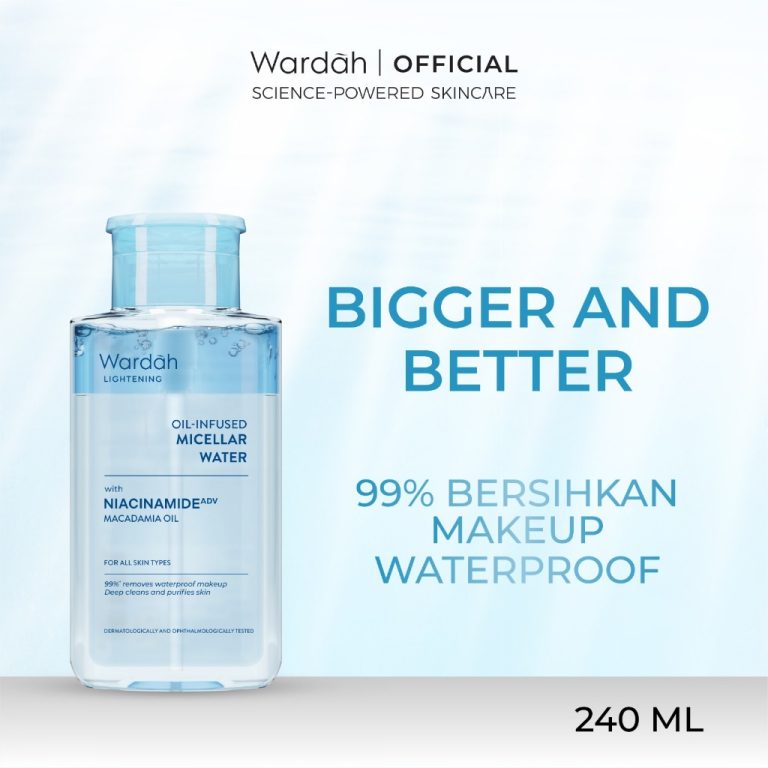 Wardah Lightening Oil Infused Micellar Water 240 ml