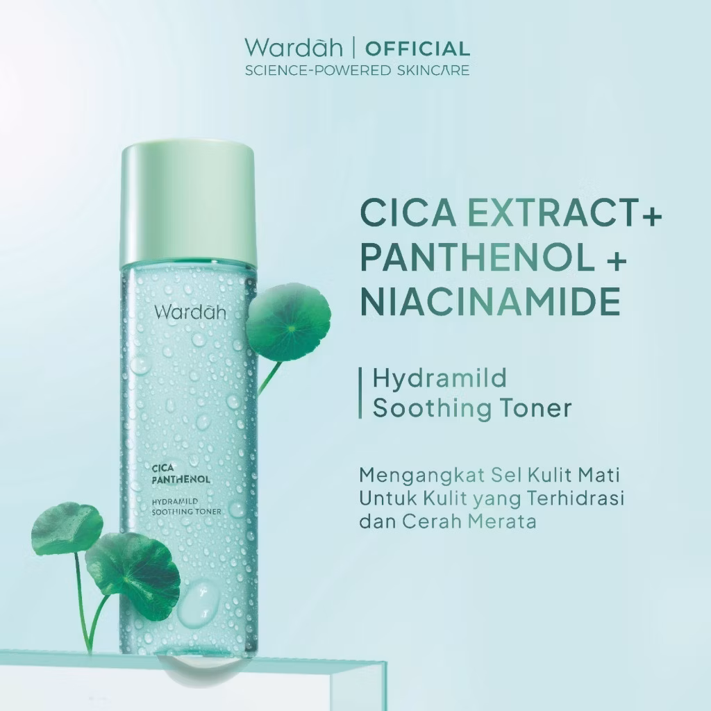 Wardah Cica Panthenol Hydramild Soothing Toner 125ml