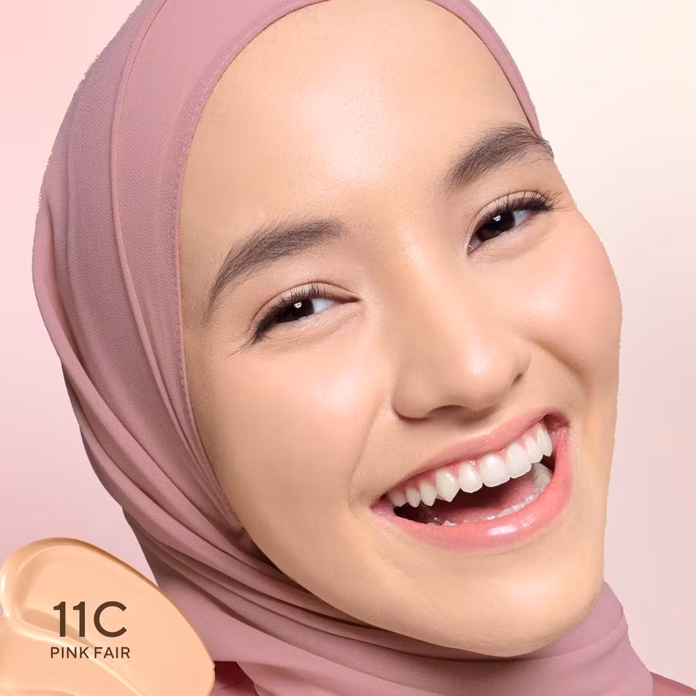 Wardah Colorfit Perfect Glow Cushion 11C Pink Fair 15 g