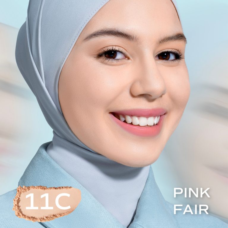 Wardah Colorfit Velvet Powder Foundation Refill 11C Pink Fair 11 g