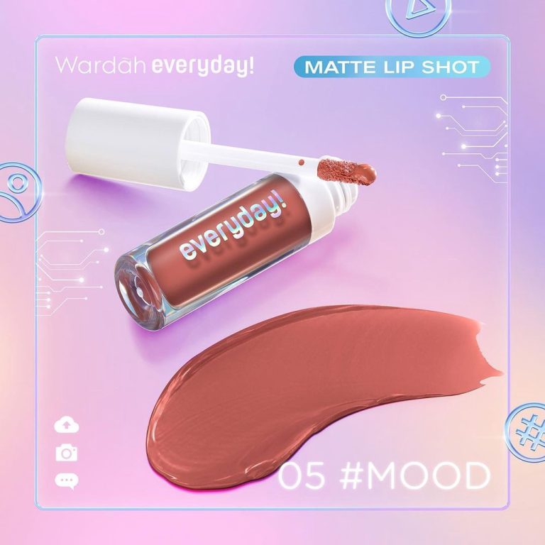 Wardah Everyday! Matte Lip Shot 05 #mood 1.8 g