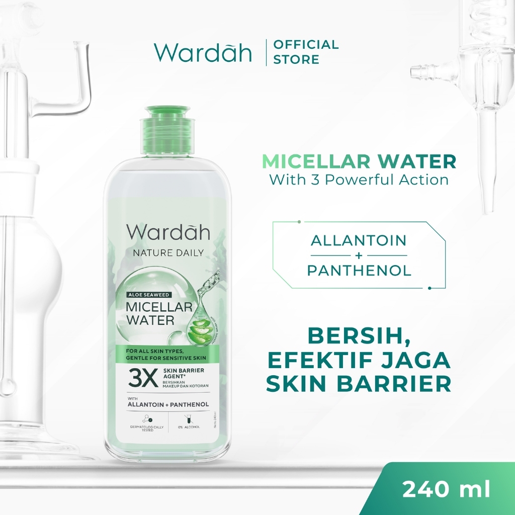 Wardah Nature Daily Seaweed Cleansing Micellar Water 100 ml