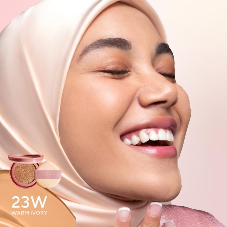 Wardah Refill Colorfit Perfect Glow Cushion 23W Warm Ivory