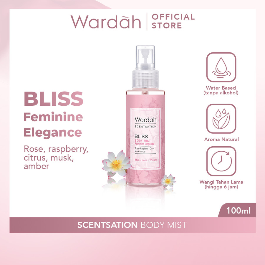 Wardah Scentsation Bliss Body Mist 100 ml (Pc(s))