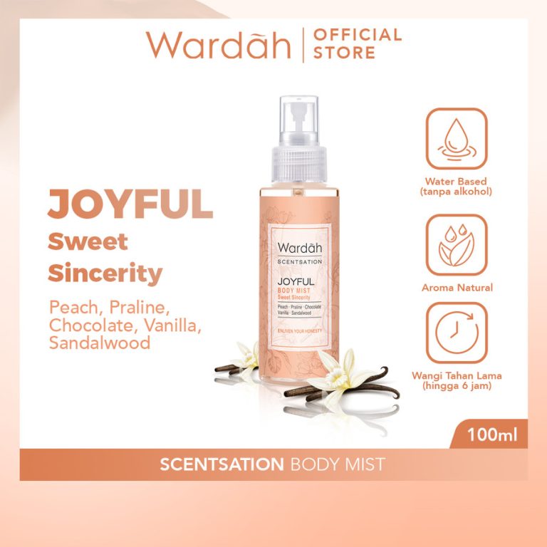 Wardah Scentsation Joyful Body Mist 100 ml (Pc(s))