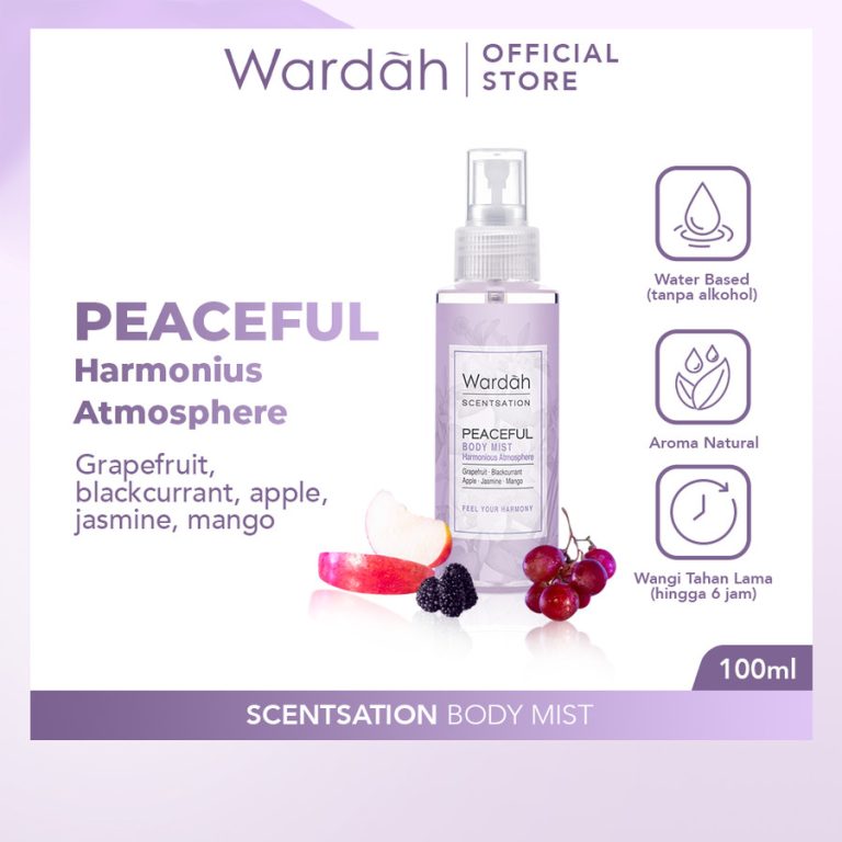 Wardah Scentsation Peaceful Body Mist 100 ml (Pc(s))
