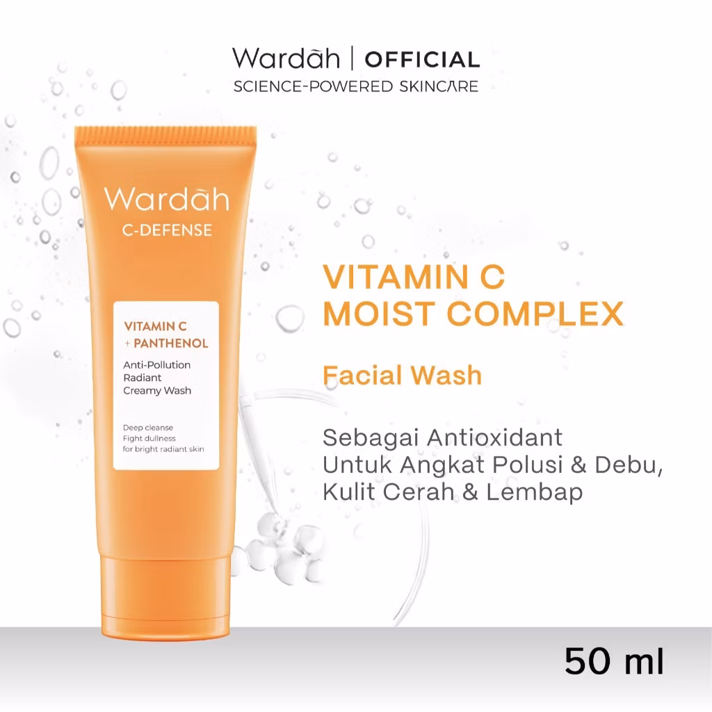 Wardah c Defense Creamy Wash 60ml