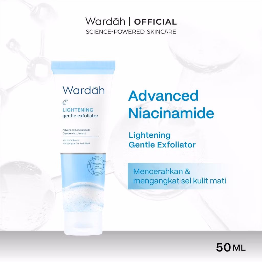 Wardah Lightening Gentle Exfoliator 50 ml