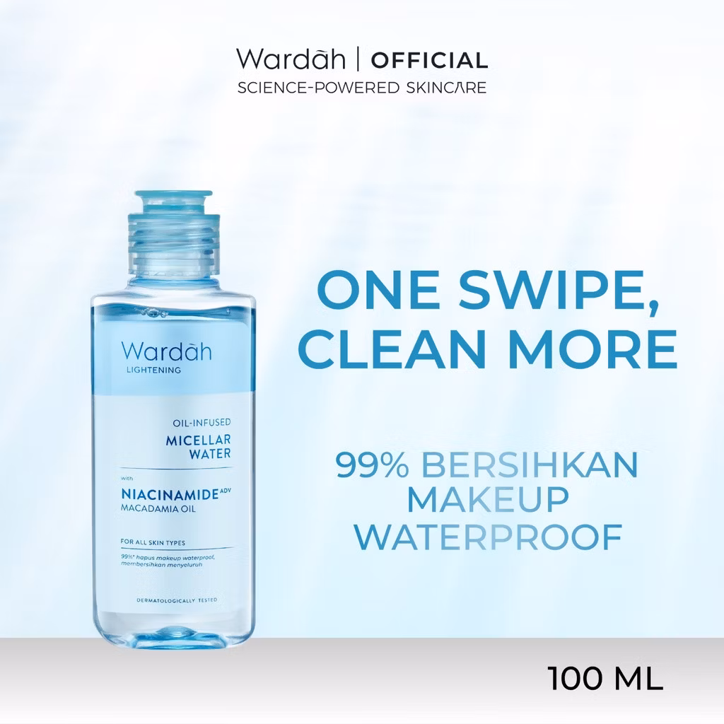 Wardah Lightening Oil-Infused Micellar Water 100 ml