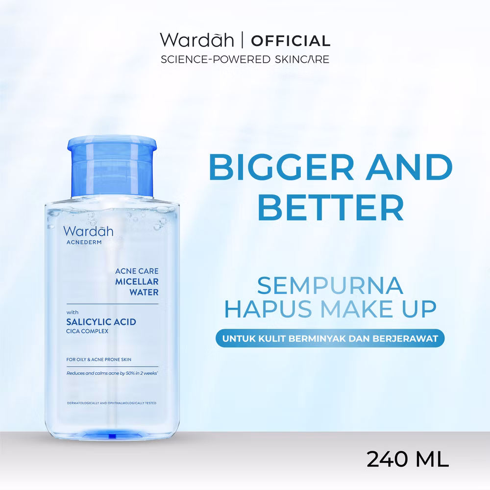 Wardah Acnederm Acne Care Micellar Water 240ml