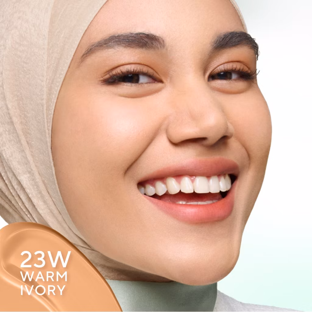 Wardah Colorfit 5D Blur Cloud Cushion 23W Warm Ivory