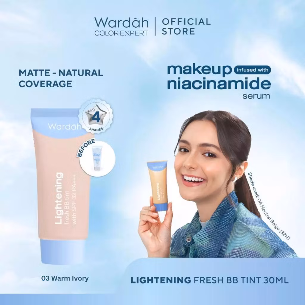 Wardah Fresh BB Tint 15ml 03 WARM IVORY