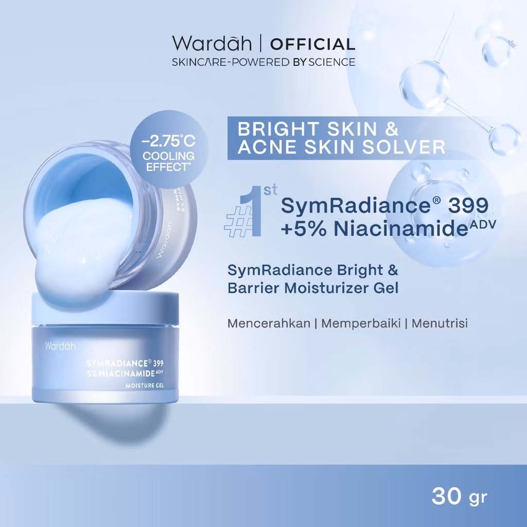 Wardah Symradiance 399 Moisturizer 30gr