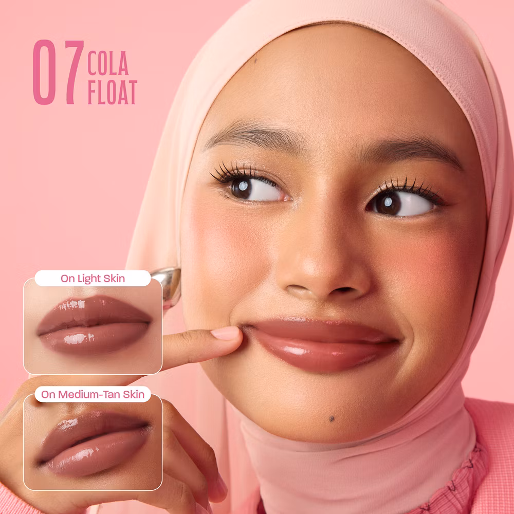 Wardah Glossicle Peptide Balm 07 Cola Float