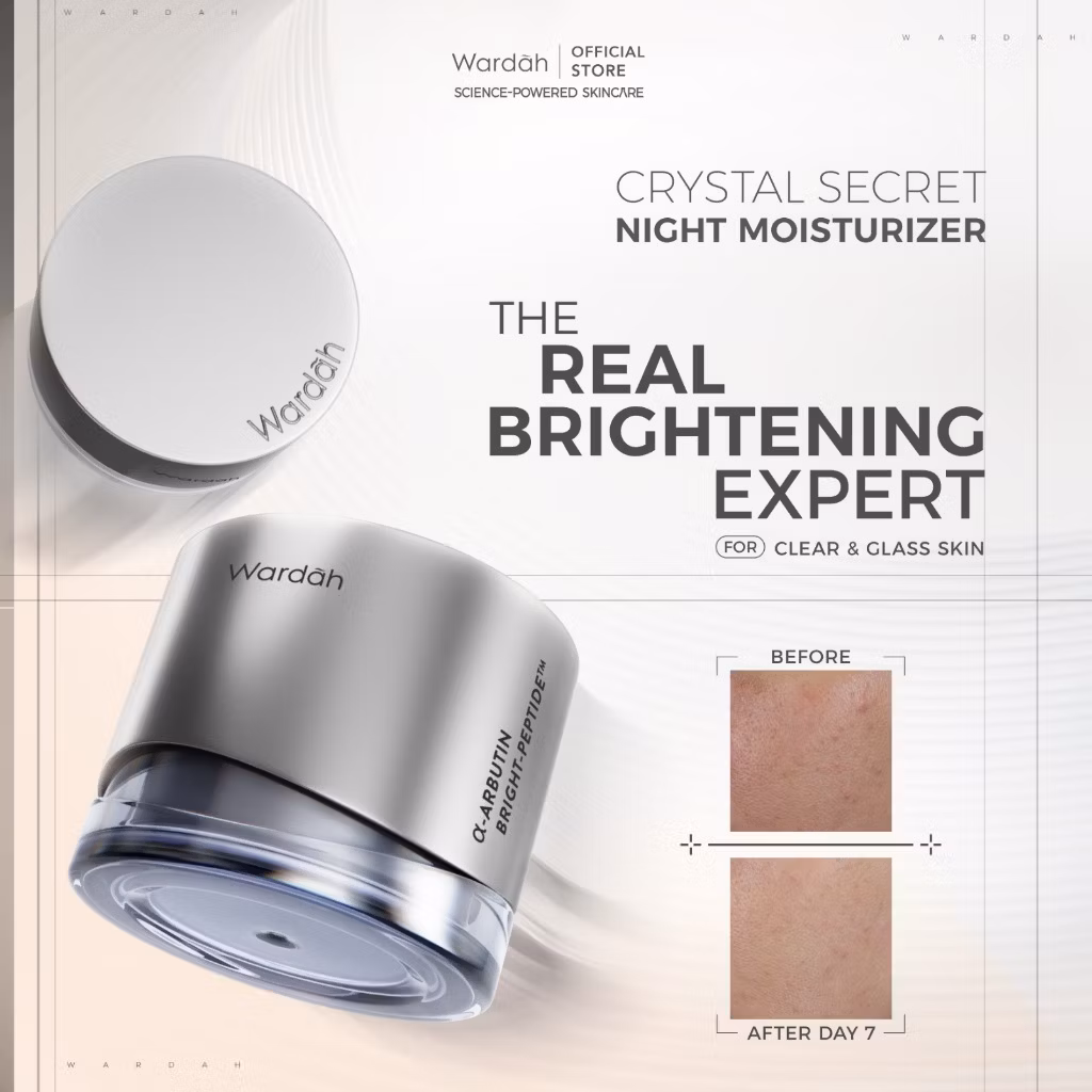Wardah Crystal Secret Night Cream 30ML