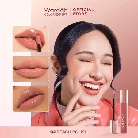 Wardah Glasting Liquid Lip 02