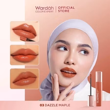 Wardah Glasting Liquid Lip 03