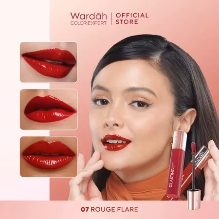 Wardah Glasting Liquid Lip 07