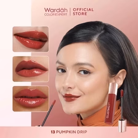 Wardah Glasting Liquid Lip 13