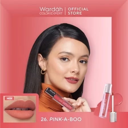 Wardah exclusive Matte Lip cream Shade 26