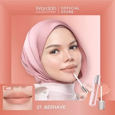 Wardah exclusive Matte Lip cream Shade 27